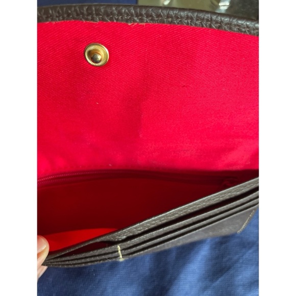 Dooney & Bourke Chocolate Brown Large & Matching Wallet - Picture 10 of 15